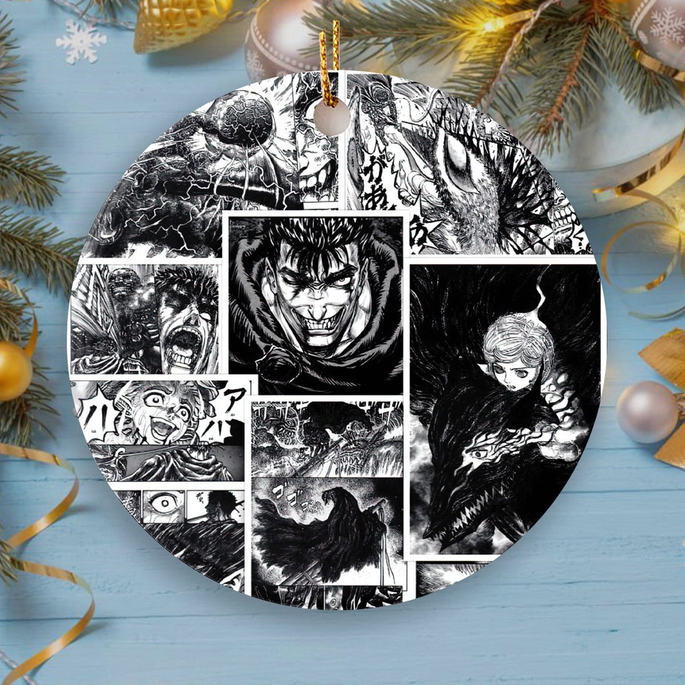Circle Berserk Birthday Gift Ornament