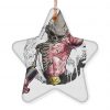 kid buu majin skull dragon ball bu vegeta goku aaron clarke transparent - Anime Ornament